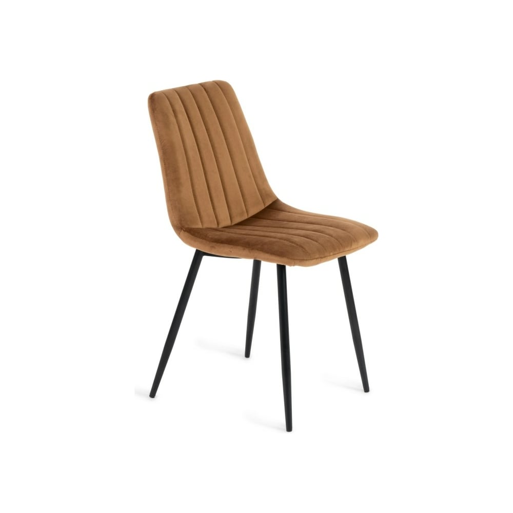 Стул Tetchair DUBLIN 7066 металл, ткань, 45x56x88x51 см, коричневый ...