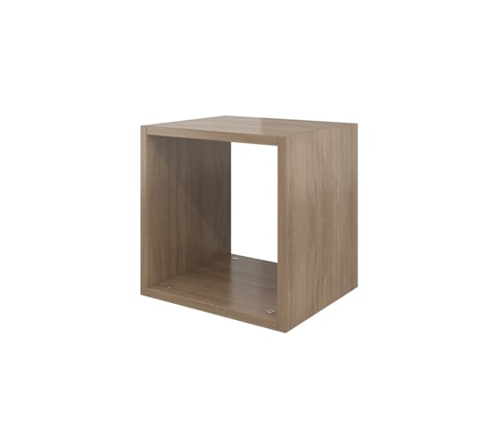Навесная полка Монолит 350x300x350 дуб кофейный 37 ДБ31.37