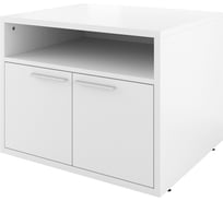 Тумба Монолит Дублин под оргтехнику 770x600x650 Белый30 ДБ18 ДБ18.30