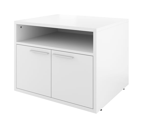 Тумба под оргтехнику Монолит 770x600x650 Белый30 ДБ18 ДБ18.30