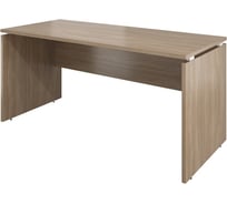 Прямой стол Монолит 1600x700x750 дуб кофейный 37 ДБ04.37