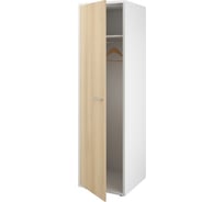 Шкаф Монолит Дублин для одежды 550x400x1980 Белый30/Акация лорка31 ДБ99.32