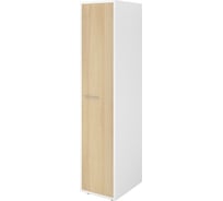 Шкаф Монолит Дублин для одежды узкий 430x570x1980 Белый30/Акация лорка31 ДБ25.32