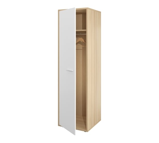 Шкаф для одежды Монолит 550x400x1980 акация лорка 31/белый 30 ДБ99.33 1