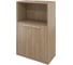 Шкаф Монолит Дублин низкий 1 откр. полка 800x400x1250 Дуб кофейный37 ДБ46.37 1