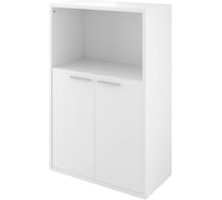 Шкаф Монолит Дублин низкий 1 откр. полка 800x400x1250 Белый30 ДБ46 ДБ46.30