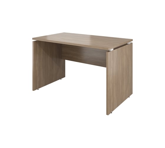 Прямой стол Монолит 1200x700x750 дуб кофейный 37 ДБ02.37