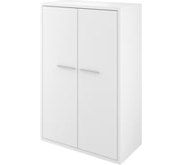 Шкаф Монолит Дублин низкий закрытый 800x400x1250 Белый30 ДБ47 ДБ47.30