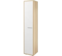Колонка высокая закрытая Монолит Дублин (430x400x1980) Акация лорка31/Белый30 ДБ98.33