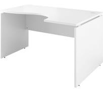 Стол криволинейный Монолит Дублин правый 1400x900x750 Белый30 ДБ07 ДБ07.30