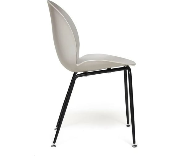 Стул Tetchair Beetle Chair 70 металл/пластик, 46x57.5x86 см, серый, 4 шт 12659