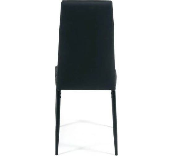 Стул Tetchair Easy Chair 24 металл/экокожа, 40x42x95.5 см, черный 15411