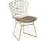 Стул Tetchair BAZALT DC5079 с подушкой металл, 49,5x46,5x81,5 см, золотой гальваник 13411 1