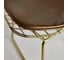 Стул Tetchair BAZALT DC5079 с подушкой металл, 49,5x46,5x81,5 см, золотой гальваник 13411 6