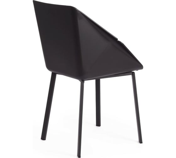 Стул Tetchair 2 шт DORO (mod. 8088) пластик/металл/ткань, 61,5x55x46x89 см, Black (Черный) / Grey 15530