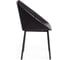 Стул Tetchair 2 шт DORO (mod. 8088) пластик/металл/ткань, 61,5x55x46x89 см, Black (Черный) / Grey 15530 2