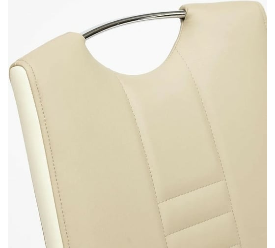 Стул Tetchair STERN 1314 металл/экокожа, 42x62x97,5 см, шампань/слоновая кость, 4 шт 12646