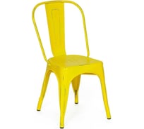 Стул Tetchair LOFT CHAIR 012 металл, 45x35x85 см, 5 шт желтый/yellow vintage 11719
