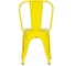 Стул Tetchair LOFT CHAIR 012 металл, 45x35x85 см, 5 шт желтый/yellow vintage 11719 4