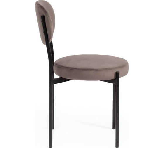 Стул Tetchair REVO 7033 ткань/металл, 47x54x82 см, высота до сиденья 47 см, темно-серый 15470
