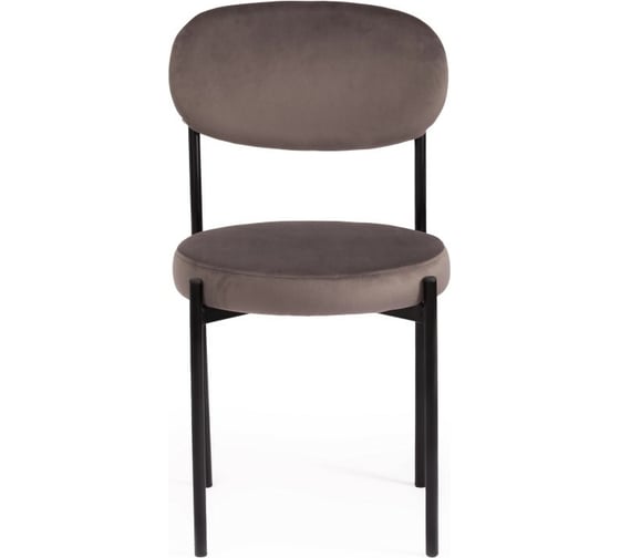 Стул Tetchair REVO 7033 ткань/металл, 47x54x82 см, высота до сиденья 47 см, темно-серый 15470