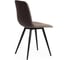 Стул Tetchair CHILLY X 7096-1 ткань/металл, 45x53x88 см, высота до сиденья 50 см, темно-серый, 4 шт 17252 3