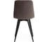 Стул Tetchair CHILLY X 7096-1 ткань/металл, 45x53x88 см, высота до сиденья 50 см, темно-серый, 4 шт 17252 4