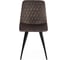 Стул Tetchair CHILLY X 7096-1 ткань/металл, 45x53x88 см, высота до сиденья 50 см, темно-серый, 4 шт 17252 5