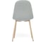 Стул Tetchair BREEZE 5192 металл, ткань, 45x53x87x49 см, серый/бук, 4 шт G022-17 12096 4