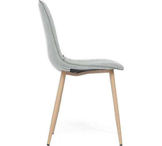 Стул Tetchair BREEZE 5192 металл, ткань, 45x53x87x49 см, серый/бук, G022-17 15403