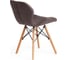 Стул Tetchair STUTTGART (mod. 74) / 1 шт. в упаковке экокожа/дерево береза/металл, 50x47x73 см, 17225 3