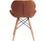 Стул Tetchair STUTTGART 74 экокожа/дерево береза/металл, 50x47x73 см, античный коричневый, 4 шт 15211 4