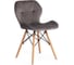 Стул Tetchair STUTTGART 74 вельвет/дерево береза / металл, 50x47x73 см 17222 1