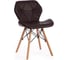 Стул Tetchair STUTTGART 74 экокожа/дерево береза/металл, 50x47x73 см, коричневый, 4 шт 15213 1