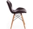 Стул Tetchair STUTTGART 74 экокожа/дерево береза/металл, 50x47x73 см, коричневый, 4 шт 15213 2