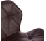 Стул Tetchair STUTTGART 74 экокожа/дерево береза/металл, 50x47x73 см, коричневый, 4 шт 15213 6