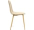Стул Tetchair BREEZE 4724 металл/ткань, 44x48x87 см, бежевый/натуральное дерево, 4 шт 12669 3