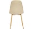 Стул Tetchair BREEZE 4724 металл/ткань, 44x48x87 см, бежевый/натуральное дерево, 4 шт 12669 4