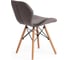 Стул Tetchair STUTTGART 74 вельвет/дерево береза/металл, 50x47x73 см, серый HLR, 4 шт 15210 3