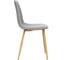 Стул Tetchair BREEZE 4724 металл/ткань, 44x48x87 см, серый/натуральное дерево, 4 шт 12671 3