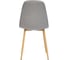 Стул Tetchair BREEZE 4724 металл/ткань, 44x48x87 см, серый/натуральное дерево, 4 шт 12671 4