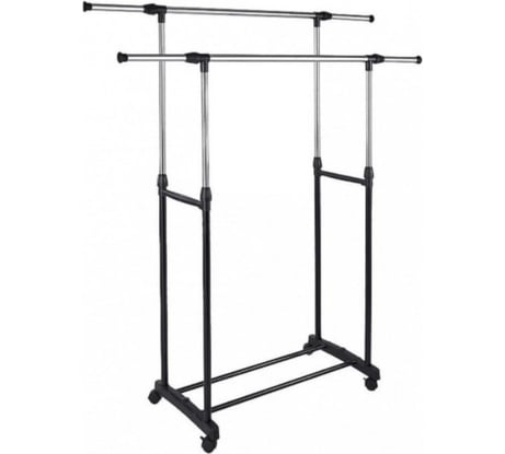 Вешалка HomieLand напольная DOM-5 раздвижная две перекладины 12 00-00015071