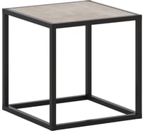 Стеллаж НАЙДИ 1, 400x400x400 мм, черный муар, ЛДСП дуб сонома LS1-553025