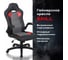 Компьютерное кресло BRABIX Skill GM-005, откидные подлокотники, экокожа, черное/красное 532496 10