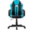 Компьютерное кресло BRABIX Stripe GM-202, экокожа, черное/голубое 532509 5