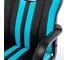Компьютерное кресло BRABIX Stripe GM-202, экокожа, черное/голубое 532509 8