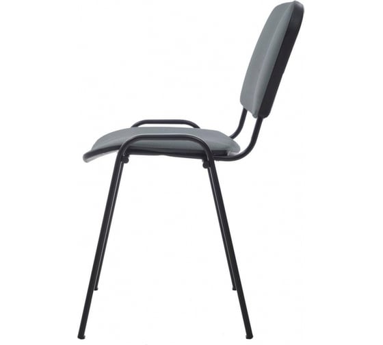 Стул Easy Chair FA Rio черный кожзам серый 1397329