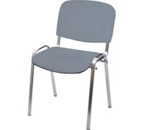 Стул Easy Chair FA Rio хром кожзам серый 1397328
