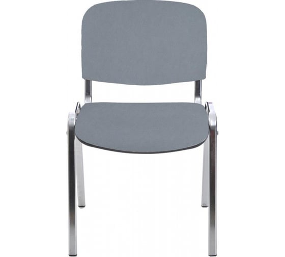 Стул Easy Chair FA Rio хром кожзам серый 1397328