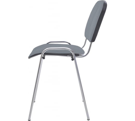 Стул Easy Chair FA Rio хром кожзам серый 1397328